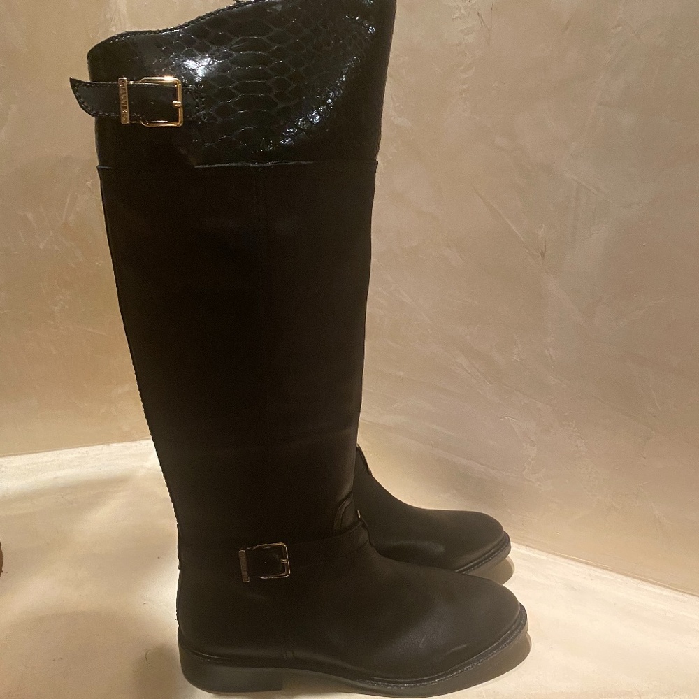Brand New Gianni Bini Black Leather Boots